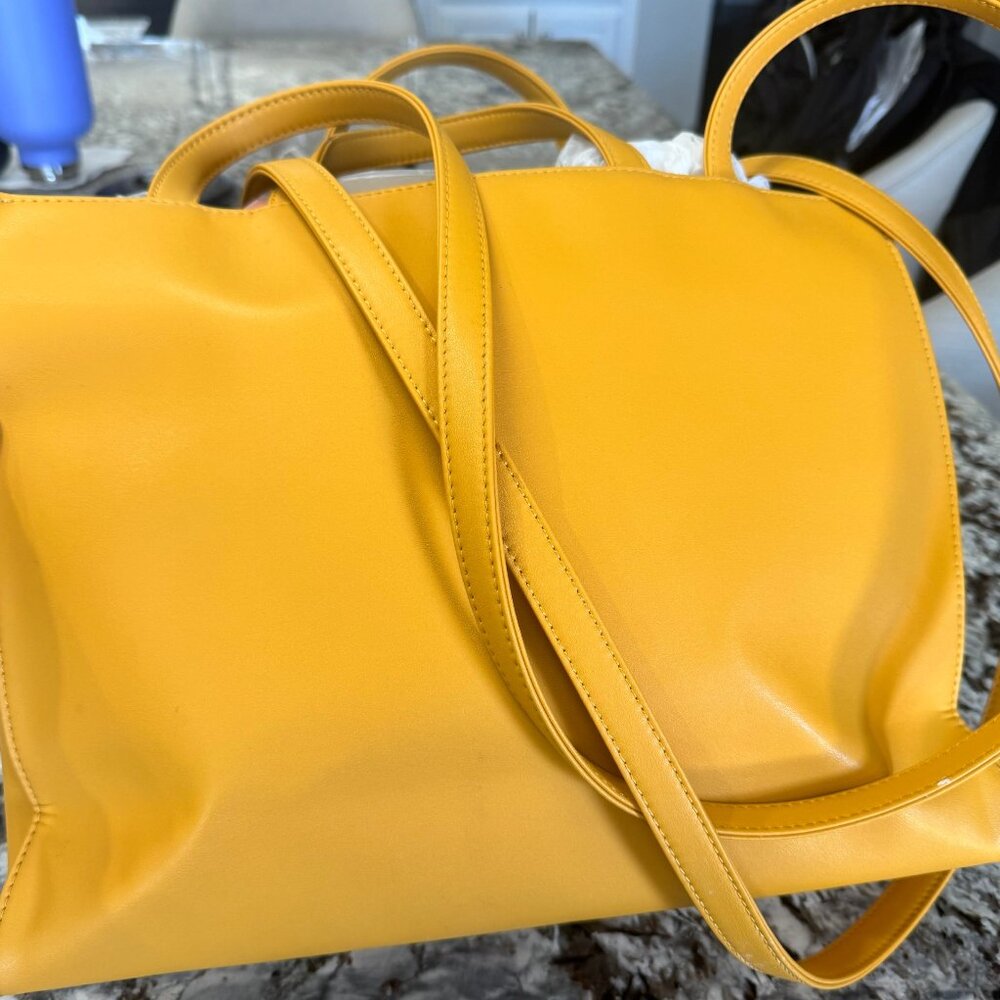 Telfar Mustard Shopping Bag - Picture 5 of 5